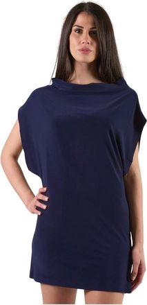 Norma Kamali Mujer, Vestidos, Azul, Talla: S