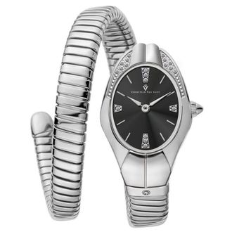 Christian Van Sant Naga Quartz Black Dial Ladies Watch CV0880