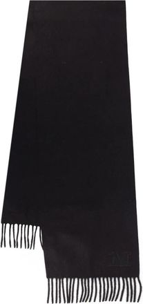 Max Mara Clara Scarf - Dames - Wintersjaals - Zwart - ONE Size - Accessoires