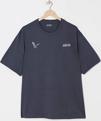 Jacamo Relaxed Fit Eagle Graphic T-Shirt