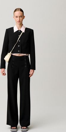 Claudie Pierlot Pantalon &agrave; pont