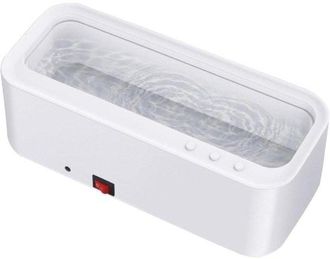 OEM Limpiador Ultras&oacute;nico - Lavador De Joyas - Limpieza R&aacute;pida - Limpieza Sin P&eacute;rdidas - 19x8x7,4cm - Blanco