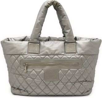 Chanel Nylon Shoulder Bag Tote Bag (Pre-Owned)