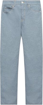 Jacquemus Le De N&icirc;mes Driot Jeans - Heren - Regular Fit Jeans - Blauw - W30 - Katoen - Jeans