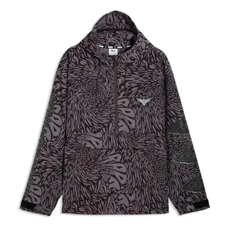 Puma Melo World Packable Windbreaker Crystal Black AOP 634631-01