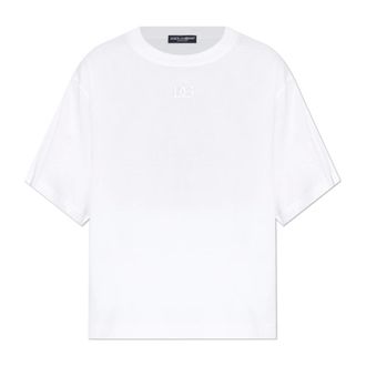 Dolce & Gabbana Dames, Tops, Wit, Maat: XS Katoen