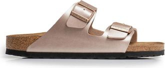 Birkenstock Arizona Birko-Flor Sandalen - Dames - Sandalen - Roze - 39 EU - Su&egrave;de - Schoenen
