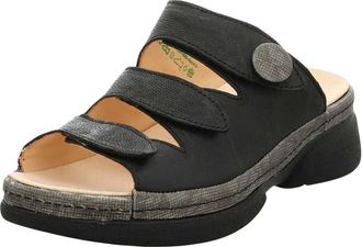 Think Cambio Pantolette - Dames - Schoenen - Zwart - Maat: 41 EU Leer