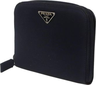 Prada Black Nylon Wallet (Bi-Fold) (Pre-Owned)