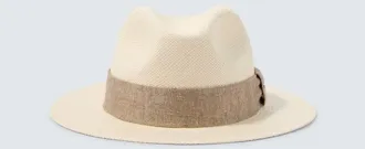 Kiton Fedora in paglia