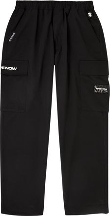 Aape By A Bathing Ape Straight-leg Shell Cargo Trousers - Black - XL