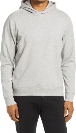 Nordstrom Fleece Hoodie in Medium Grey Heather at Nordstrom, Size X-Large