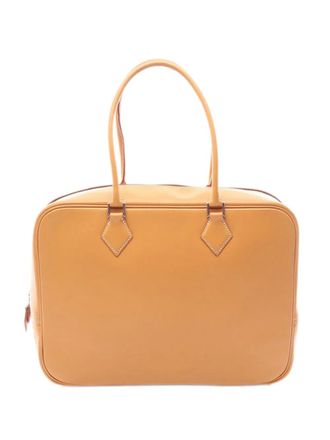 Herm&egrave;s 2003 Chamonix Plume 32 handtas - Bruin