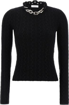 Paco Rabanne Necklace Sweater