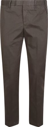 Pantaloni Torino Master Tailored Brown Casual Cotton Pants