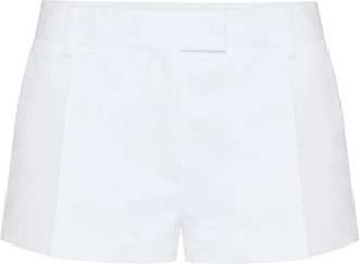 Valentino Garavani Compact poplin shorts - women - Cotton/Cotton - 40 - White