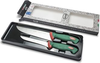 Sanelli Set Coltelli Professionali 2 Pezzi per Carne Sanelli Premana