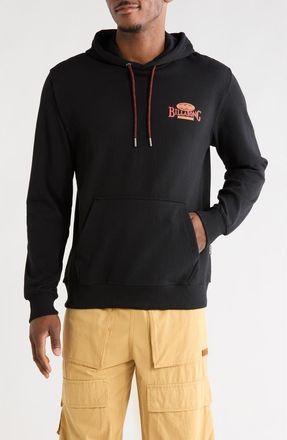 Billabong Deck Graphic Hoodie in Black Beauty at Nordstrom Rack, Size X-Large