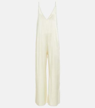 Jil Sander Scalloped crêpe jumpsuit
