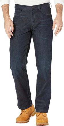 Wolverine Mens Wolverine Jeans Rinse Wash Denim Flame Resistant Straight Leg KFC421