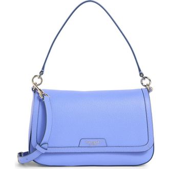 Kate Spade New York hudson pebble leather shoulder bag in Dark Periwinkle at Nordstrom Rack
