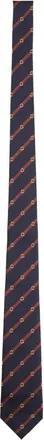 Gucci Gg Jacquard Tie And Stirrup-Uomo
