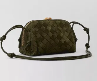 Bottega Veneta concert pouch leather mini bag