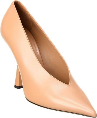 Jimmy Choo London Maryanne 100 Leather Pump