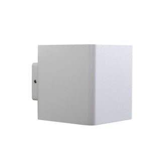 Lucande L&aacute;mpara de pared LED exterior de aluminio blanco