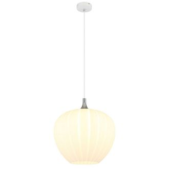 Netlighting Maxy 40cm Dome Pendant White Matt Opal Glass Shade 1x E27