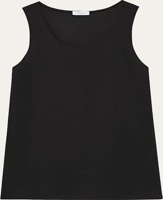 Lafayette 148 New York Finnley Scoop Neck Tank