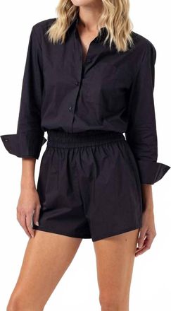 Sundays Lottie Romper In Black