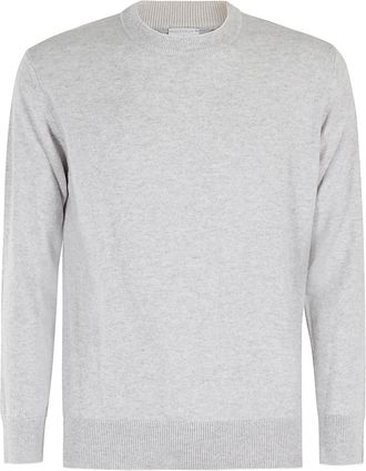 Eleventy Tipping Crew Neck Jumper