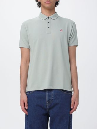 Peuterey Polo in misto cotone e seta