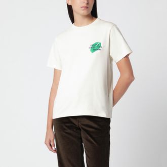 Loewe T-shirt &eacute;cru in cotone