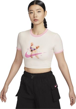 Nike (WMNS) Nike Sportswear Slim Cropped T-Shirt Asia Sizing Sail HM4621-133