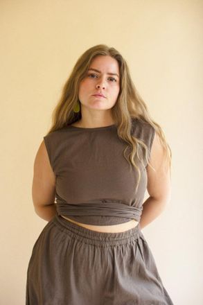 Kalalou Convertible Wrap Blouse
