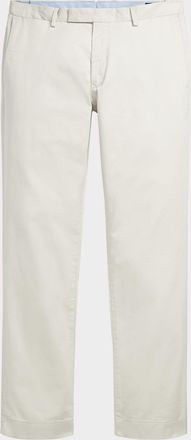 Polo Ralph Lauren Mens Straight-Fit Cotton Stretch Pants