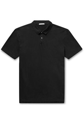 James Perse Slim-Fit Supima Cotton-Jersey Polo Shirt