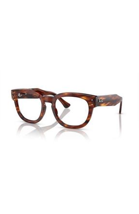 Ray-Ban 50mm Square optical glasses in Brown at Nordstrom