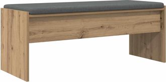 vidaXL Banco De Entrada Roble Artisan 103 X 38 X 40 Cm Vidaxl