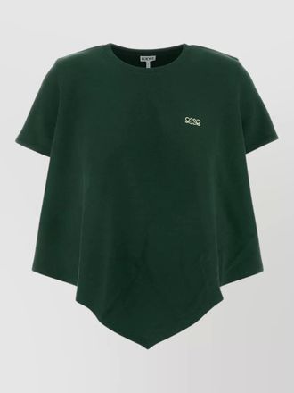 Loewe cotton blend t shirt short sleeves