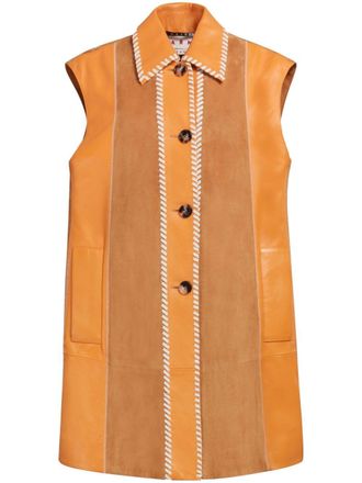 Marni Gilet a righe - Arancione