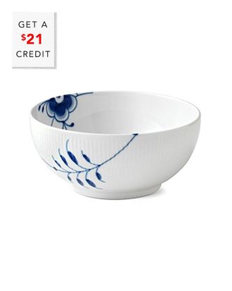 ROYAL COPENHAGEN Fluted 1.75Qt Mega Bowlwith $21 Credit