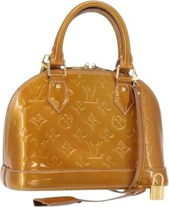 Louis Vuitton Pre-owned Handbags, female, Yellow, Size: ONE SIZE Pre-owned Leather louis-vuitton-bags