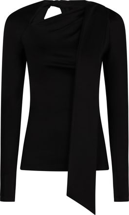Victoria Beckham Womens Long Sleeve Top - Black - Size EU 36 (Womens)