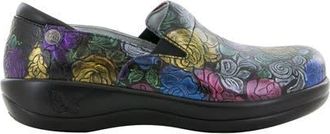 Alegria By Pg Lite Keli Embossed Clog Loafer in Stellar Silver at Nordstrom, Size 12Us