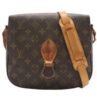 Louis Vuitton Pre-owned Cross Body Bags, female, Brown, Size: ONE SIZE Pre-owned Vintage Monogram Shoulder Bag