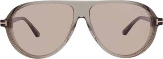 Tom Ford Marcus Brown Photochromatic Pilot Mens Sunglasses FT1023 93E 60
