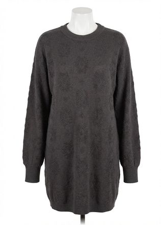 Z Supply Almina Mini Sweater Dress In Grey